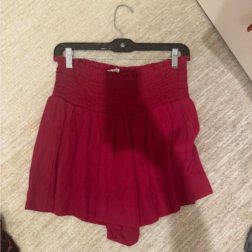 Maroon skirt